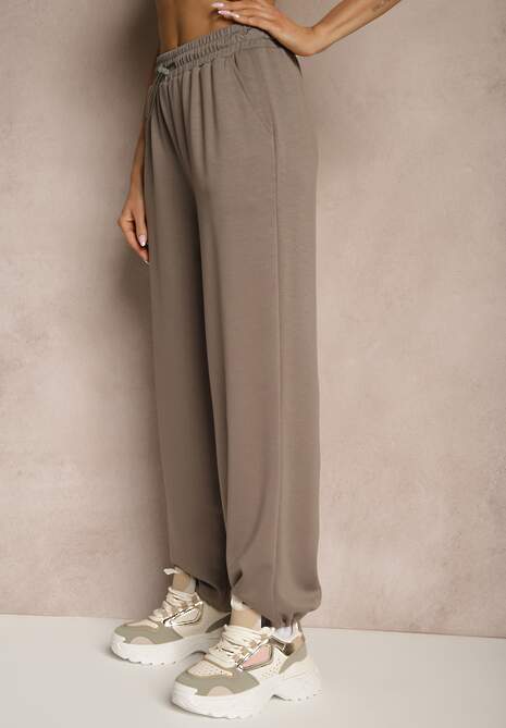 Pantaloni Setarena Verde închis 4