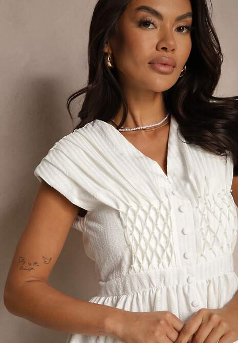 Rochie Zensemi Albă 5