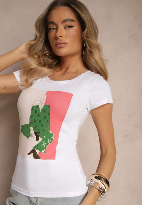 T-shirt Aizana Alb 4