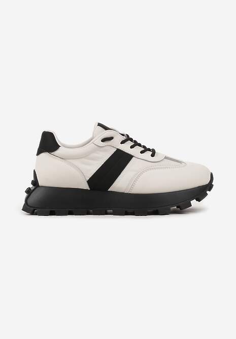 Sneakers Efalorena Bej cu negru 4