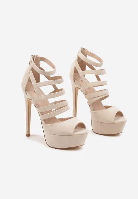 Pantofi stiletto Naniel Bej 5