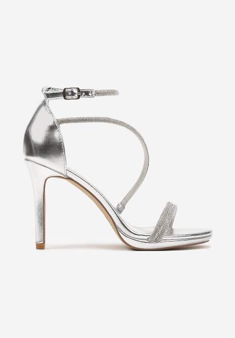 Pantofi stiletto Ralisen Argintii 4