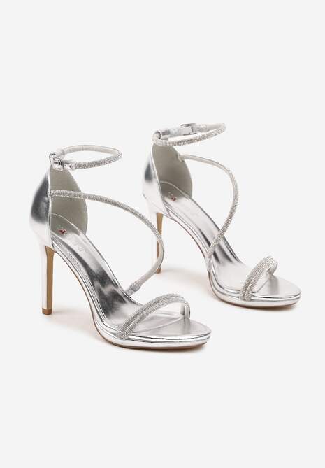 Pantofi stiletto Ralisen Argintii 5