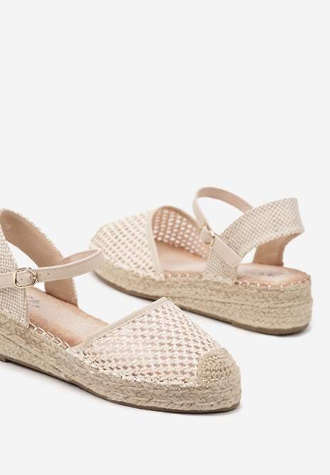 Espadrile Alianara Bej 6