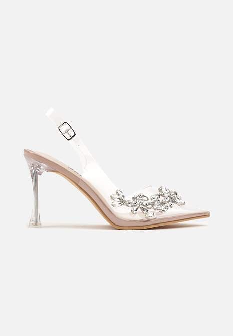 Pantofi stiletto Avelsemi Bej 4