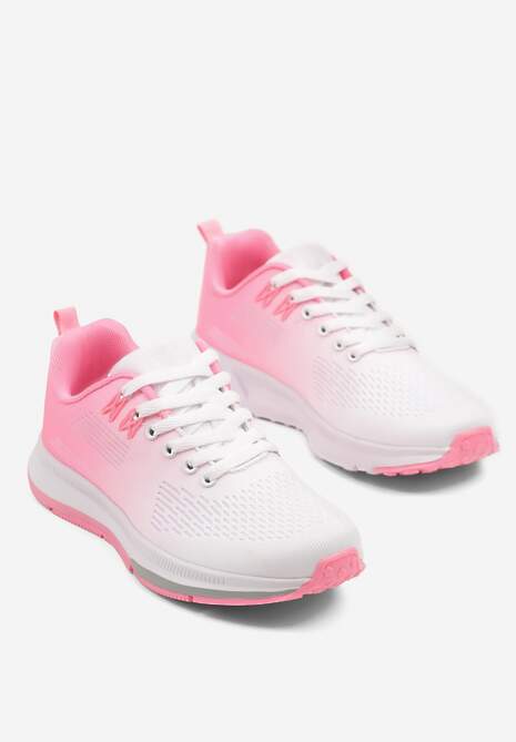 Pantofi sport Maccaria Alb cu roz 5