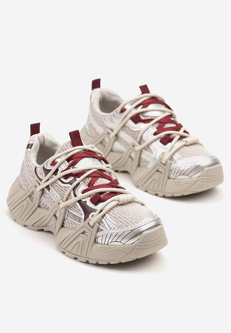 Sneakers Nuritha Argintii 5