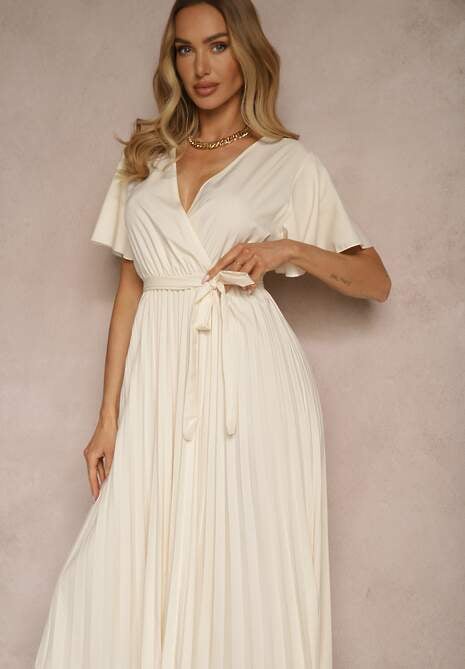 Rochie Dorseki Bej deschis 4