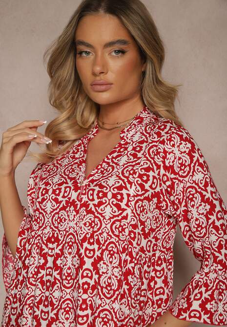 Rochie Lanariella Roșie 5
