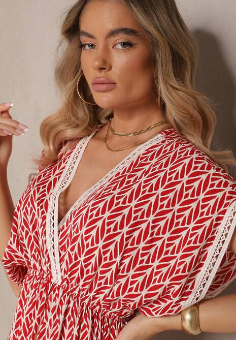 Rochie Lanadria Roșie 5