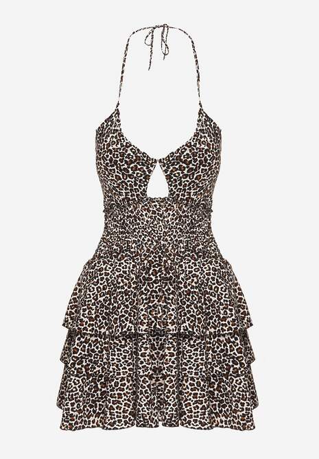 Rochie Gilanne Neagră cu alb 6