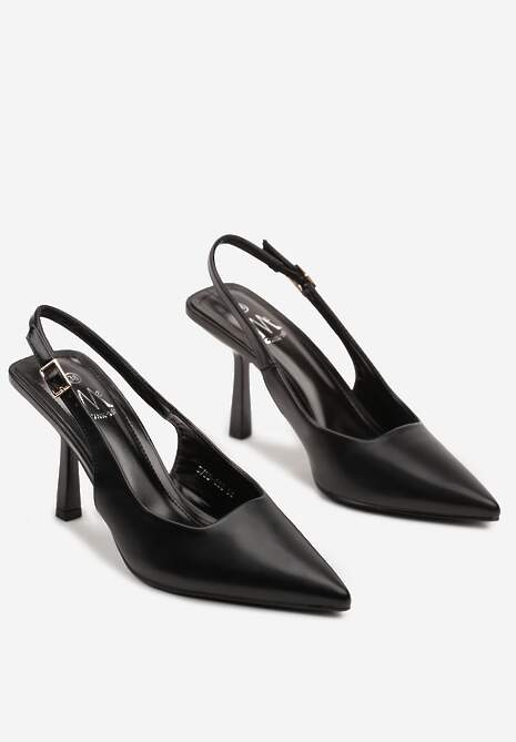 Pantofi stiletto Saniffia Negri 5