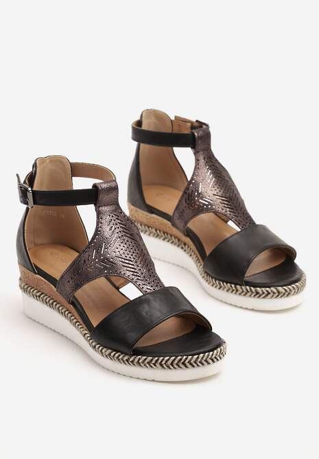 Sandale Larisna Negre 5