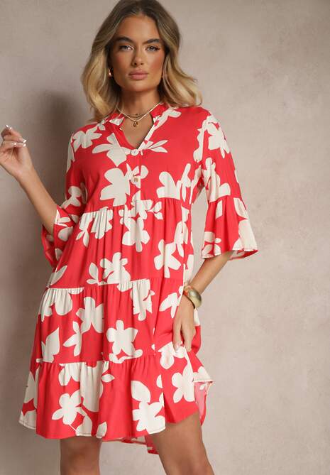 Rochie Ridiva Roșie 4