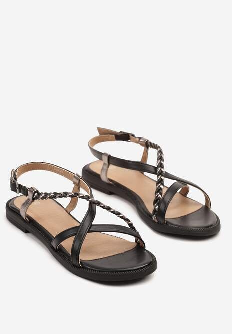 Sandale Sanitea Negre 5