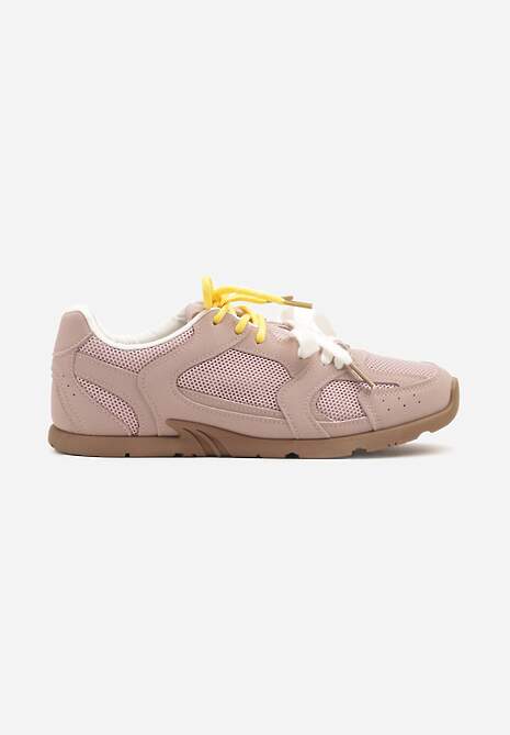 Różowe Sneakersy z Podwójnymi Sznurówkami Terfitra 4