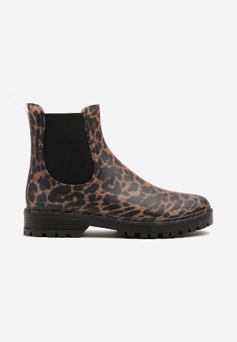 Cizme de cauciuc  Sarela Imprimeu leopard 4