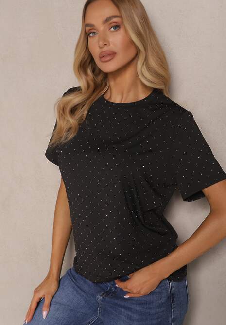 T-shirt Sanelisea Negru 4