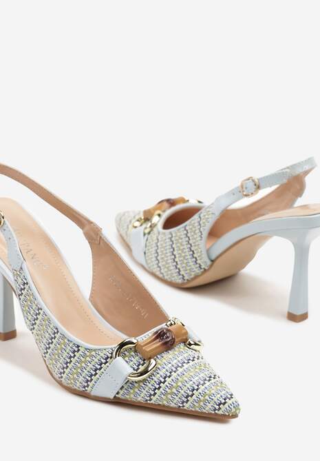 Pantofi stiletto Avenis Albaștri 6