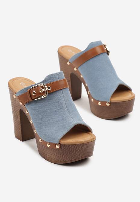 Papuci Alulana Bleumarin 5