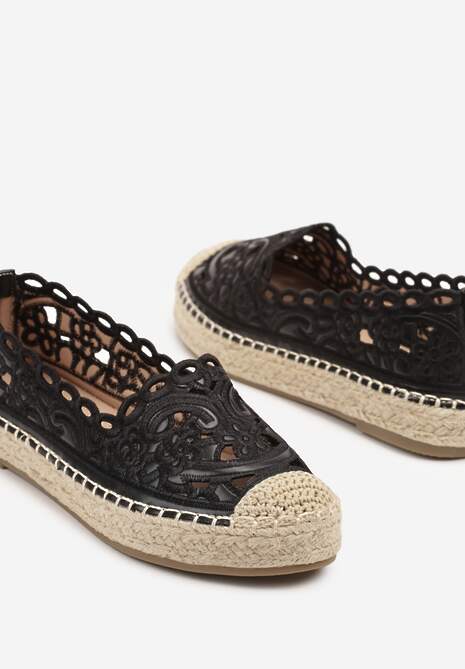 Espadrile Nelariss Negre 6
