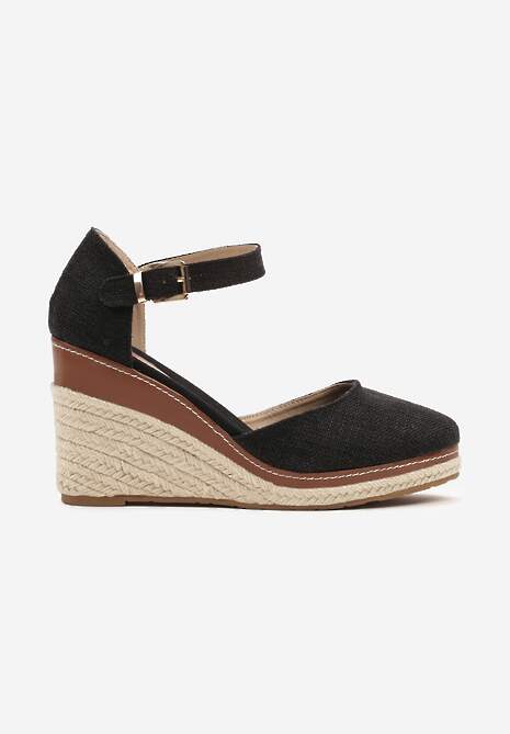 Pantofi cu toc Alathria Negri 4