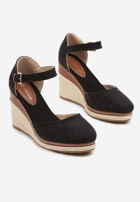 Pantofi cu toc Alathria Negri 5