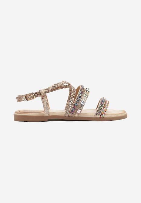 Sandale Pillitte Print piele de șarpe 4