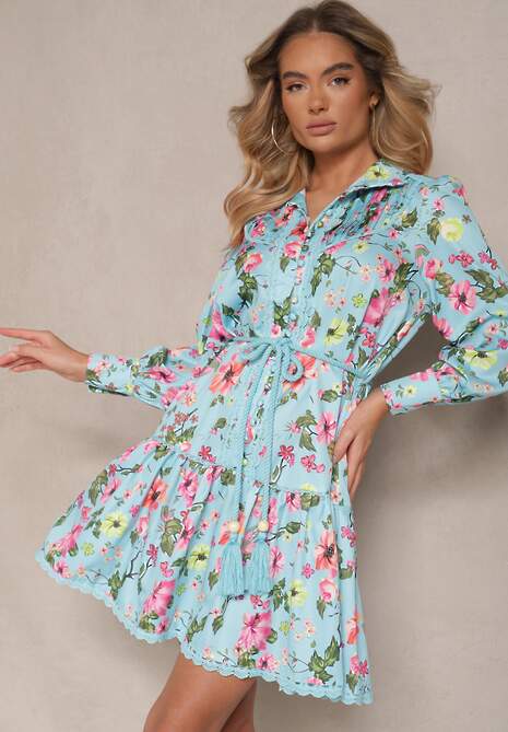 Rochie Albastră 4