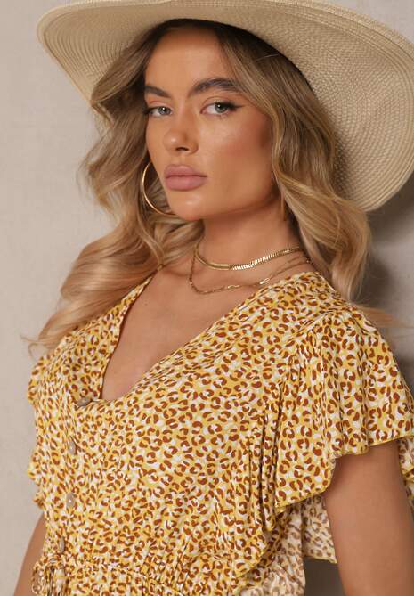 Rochie Aluvellae Galbenă 5