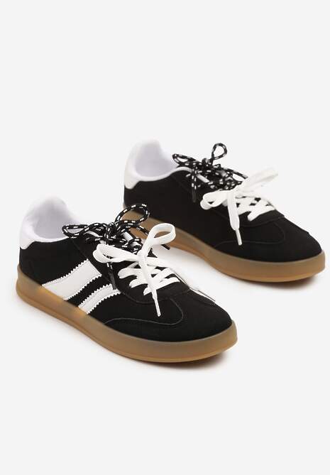 Sneakers Lorlevia Negru cu alb 5