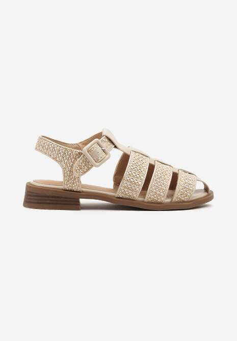 Sandale Liaseria Bej 4