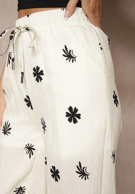 Pantaloni Nimilassa Bej deschis 5