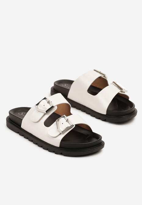 Papuci Virfia Albi 5