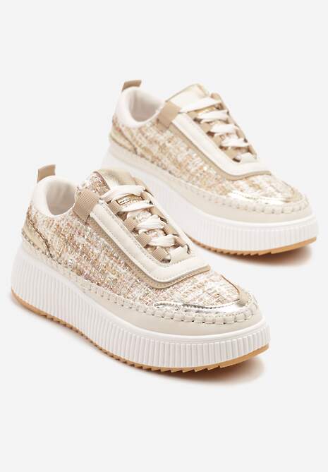 Sneakers Ulandrelia Bej închis 5