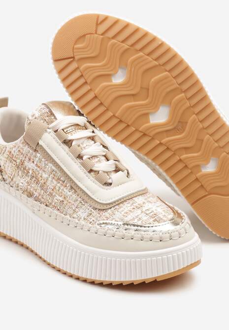 Sneakers Ulandrelia Bej închis 6