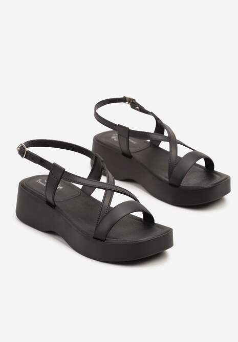 Sandale Nusialia Negre 5