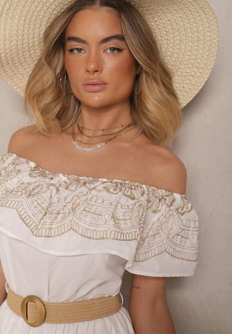 Rochie Vallisca Albă 5