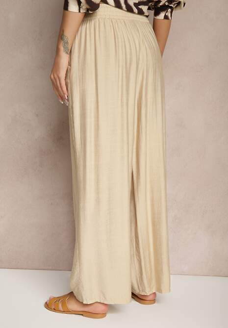 Pantaloni Yaslevia Bej 4