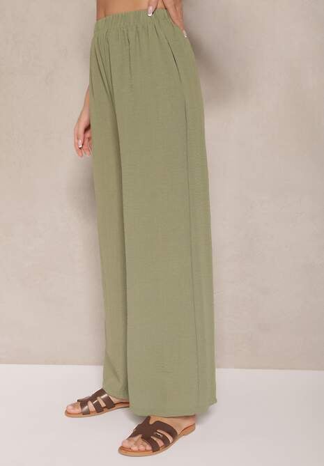 Pantaloni Ollevia Verde închis 4