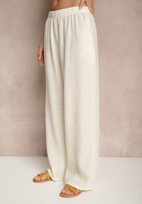 Pantaloni Ollevia Bej deschis 4