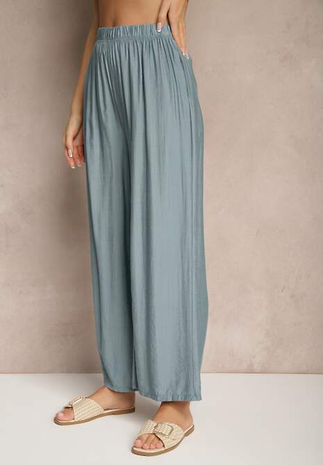 Pantaloni Lislevia Albastru deschis 4