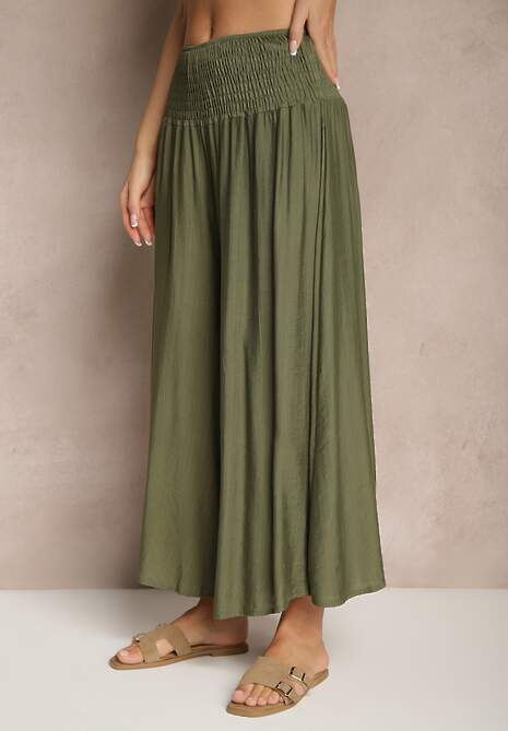 Pantaloni Ulanova Verde închis 4