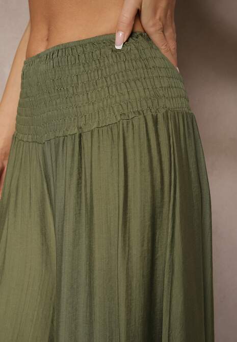 Pantaloni Ulanova Verde închis 5