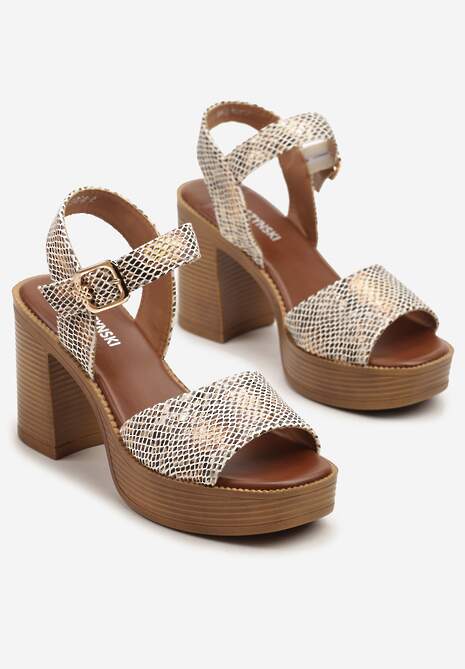 Sandale Jalliora Bej 5