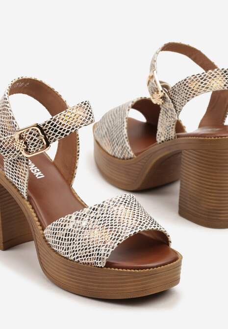 Sandale Jalliora Bej 6