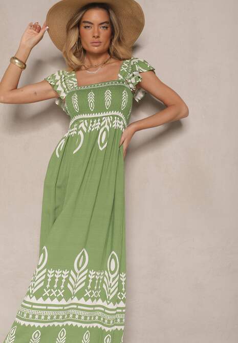 Rochie Lisaretia Verde 4