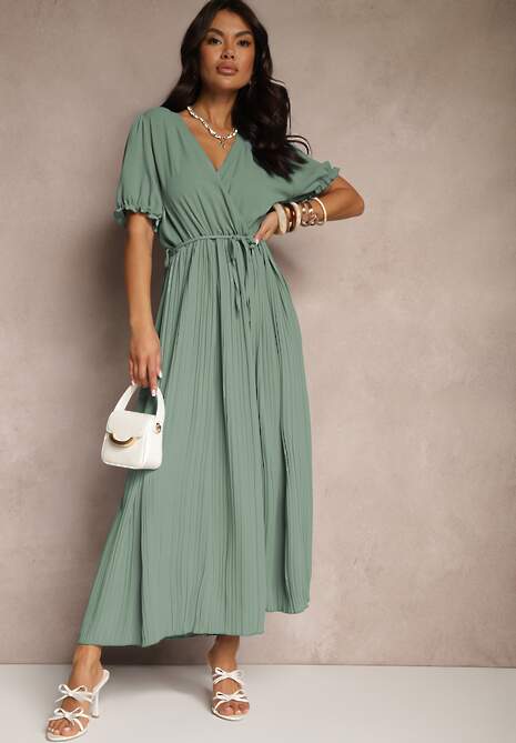 Rochie Grellevia Verde 4