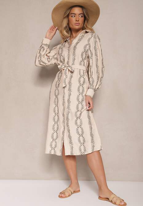Rochie Salliene Bej 4