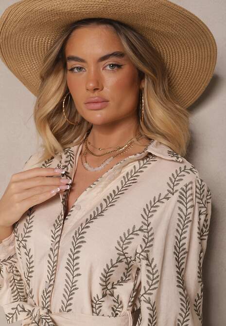 Rochie Salliene Bej 5